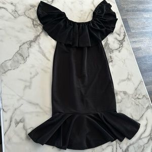 LulaRoe Black Cici Dress Size Small